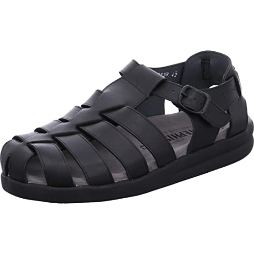 Mephisto Herren Sam Sandalen, schwarz, 44 EU von Mephisto