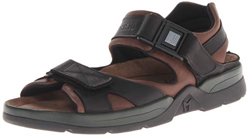 Mephisto Herren Shark Sandalen, Braun (Dunkelbraun/Schwarz gewachst), 37 EU von Mephisto