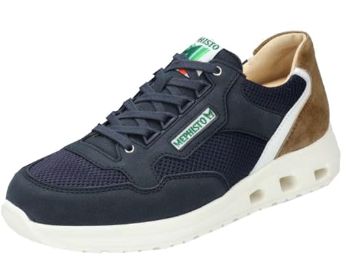 Mephisto Jansen AIR - Lage sneakersHeren sneakersVrije tijdsschoenen - Kleur: Blau - Maat: 46 von Mephisto