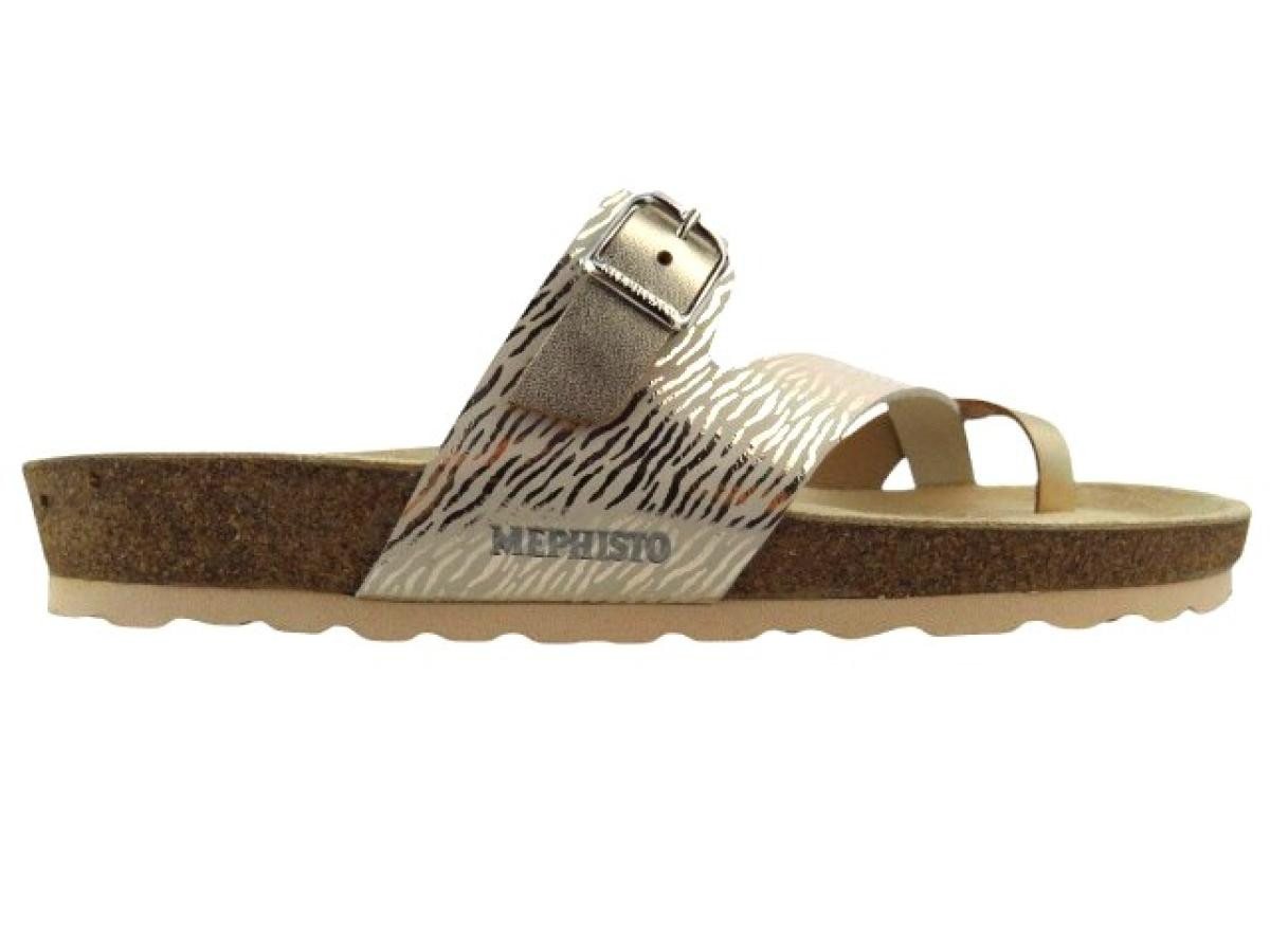 Mephisto Nalia gold Pantolette von Mephisto