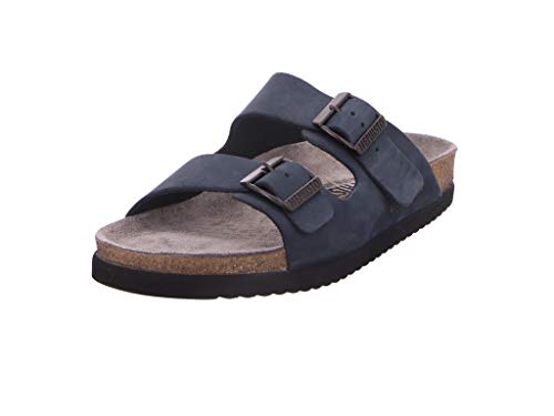 Mephisto Nerio, Herrenpantolette, Sandalbuck 6045, Navy N 1175, Größe 39 von Mephisto