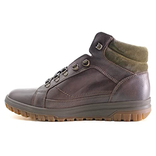 Mephisto Pitt Grizzly Leder Wildleder Stiefelette Männer Dunkelbraun (Numeric_40_Point_5) von Mephisto