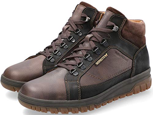 Mephisto Pitt Grizzly Leder Wildleder Stiefelette Männer Dunkelbraun (Numeric_43_Point_5) von Mephisto