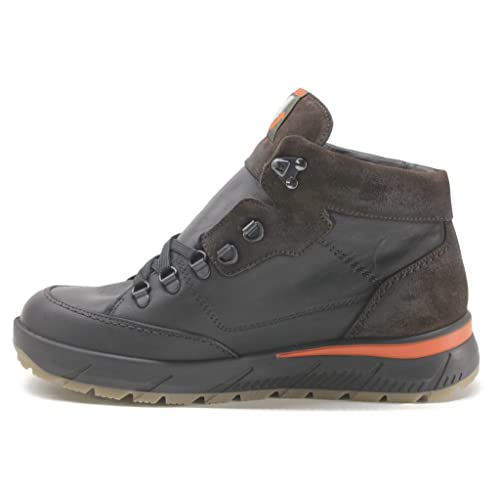 Mephisto Rody MT Schnürboot, Mephi-Tex, Fett- / Velourleder, Black, Größe 45.5 EU von Mephisto