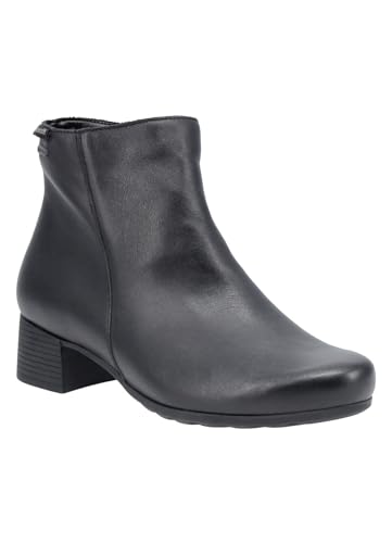 Mephisto - Verschluss Absatz Stiefeletten Giona MT SCHWARZ aus Textil - Absatzhöhe Reissverschluss - 3 cm von Mephisto
