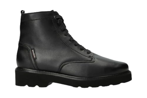 Mephisto - Verschluss Absatz Stiefeletten ODALIA N Schwarz aus Synthetik - Absatzhöhe Reissverschluss Schnürsenkel - 1,5 von Mephisto