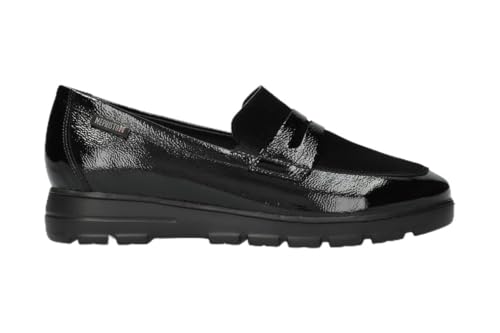 Mephisto - Verschluss Mokassins CARIMA Schwarz aus Leder - Absatzhöhe - 1,5 von Mephisto