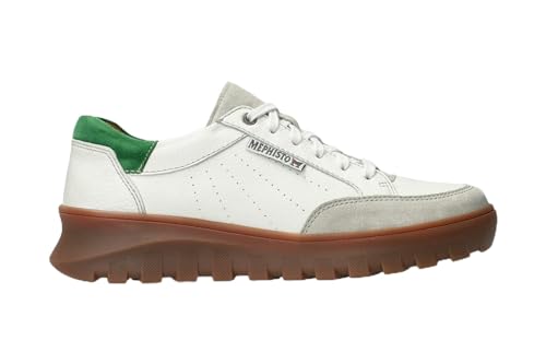 Mephisto - Verschluss Schuh Flynn GRAU aus Leder - Absatzhöhe Schnürsenkel - 1,5 cm, P5143311.8,5 von Mephisto