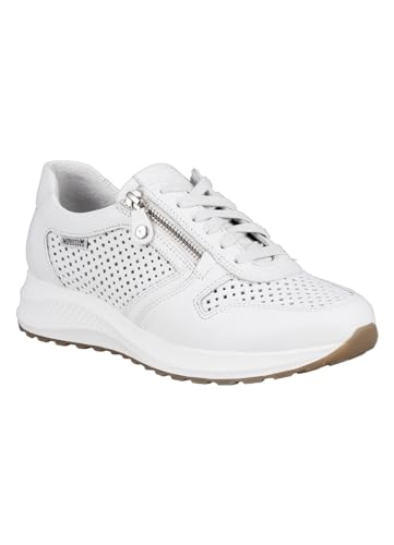 Mephisto - Verschluss Schuh Kim PERF Weiss aus Leder - Absatzhöhe Reissverschluss Schnürsenkel - 1,5 cm von Mephisto