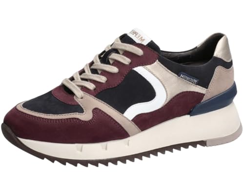 Mephisto - Verschluss Sneaker Angie Violet aus Leder - Absatzhöhe Schnürsenkel - 1,8 von Mephisto