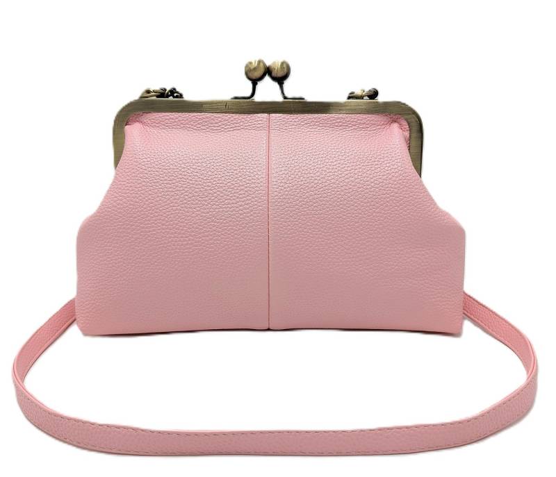 Mera Vellon Umhängetasche Damen Handtasche Novela, Veganes Leder, Schnappverschluss von Mera Vellon