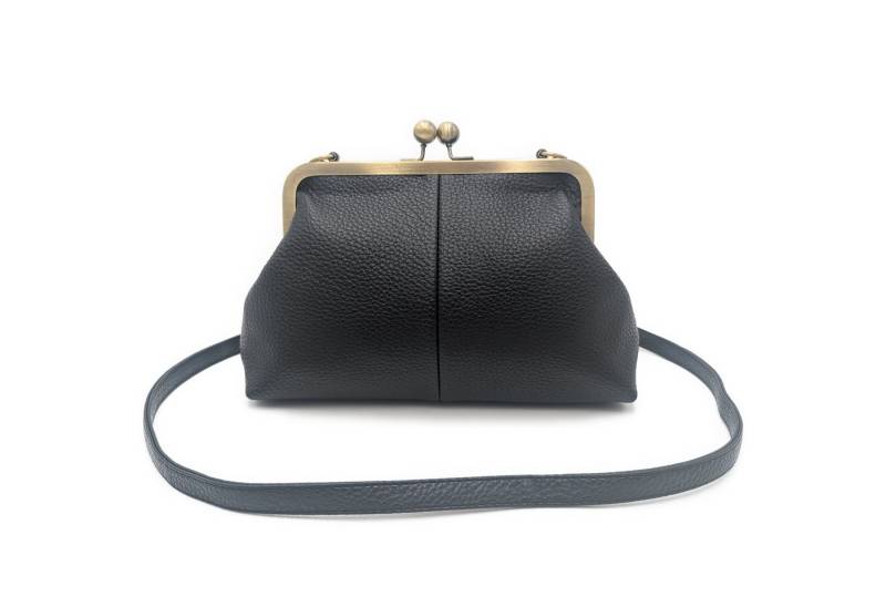 Mera Vellon Umhängetasche Damen Handtasche Novela, Veganes Leder, Schnappverschluss von Mera Vellon