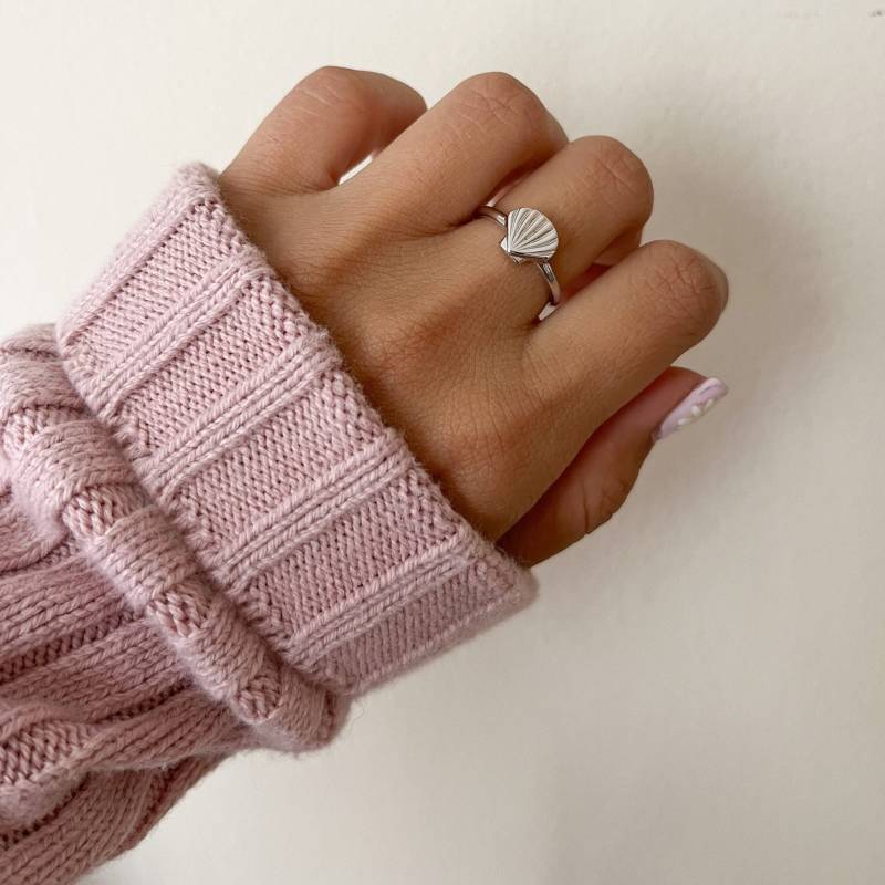 sterling Silber Seashell Ring Anlaufsicher Ocean Schmuck sterling Silber Seashell Ring Anlaufsicher Ocean Schmuck von MerakJewelryDesigns