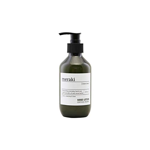 Meraki Linen Dew Meraki Handlotion Pflegende Handpflege für jeden Tag mit Avocadoöl & Kakaobutter 275 ml von Meraki