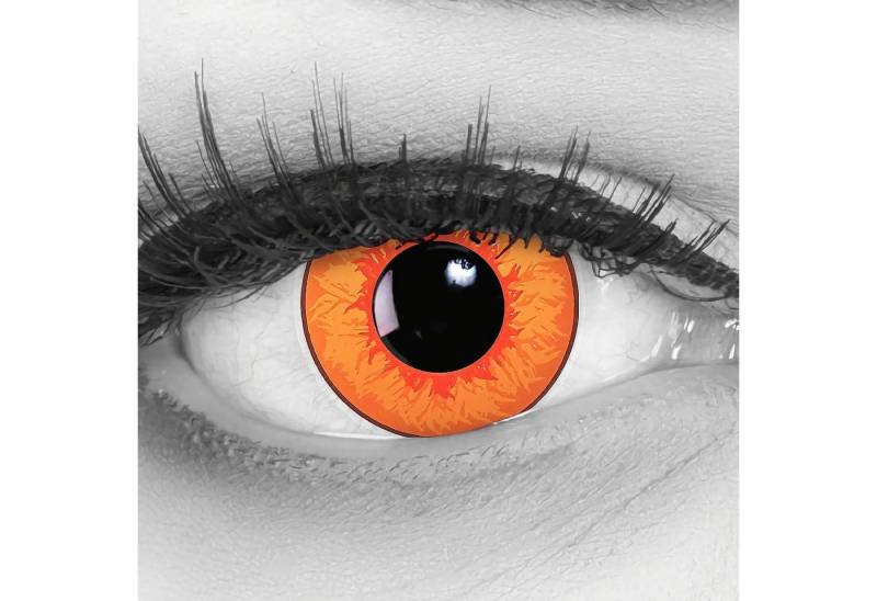 MeralenS Jahreslinsen Orangene 'Tracer' Manga Fun Linsen 1 Paar. Halloween & Cosplay von MeralenS