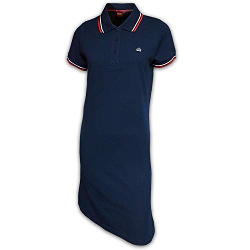 Merc Clothing Damen Kara Polo Dress Kleid, Azul Marino, L von Merc Clothing