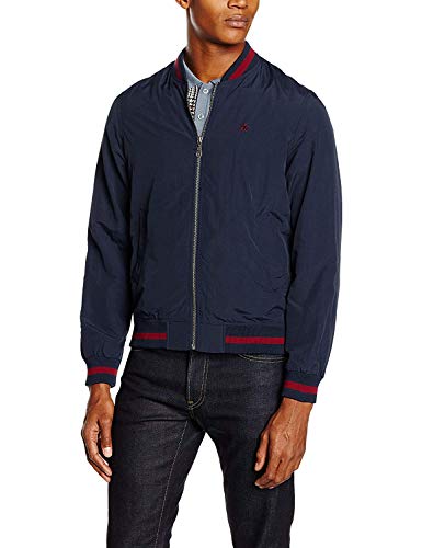 Merc of London Herren Monkey Jacke, Blau (Marineblau), L von merc