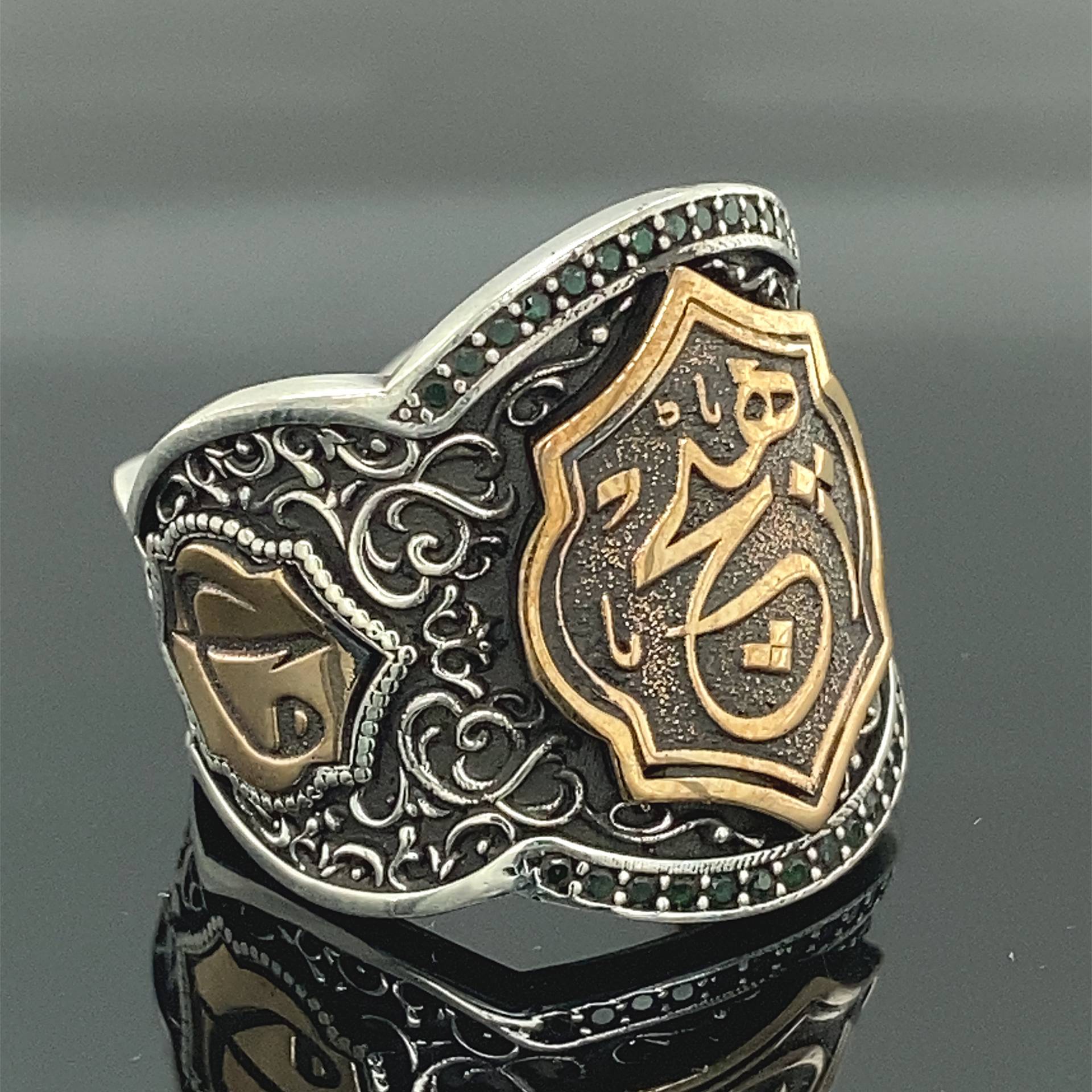 Daumen Ring, 925K Silber Geschenk Für Ihn von MercansilverTR