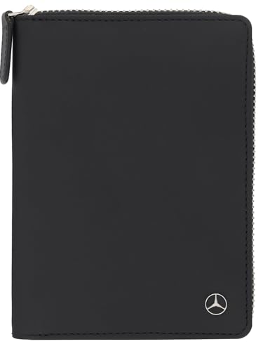 Mercedes-Benz Geldbörse Reisepassetui schwarz Nappaleder von Mercedes-Benz
