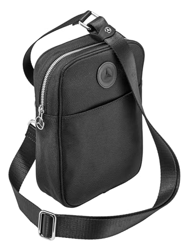 Mercedes-Benz Umhängetasche schwarz Polyamid (recycelt) Polyester (recycelt) von Mercedes-Benz