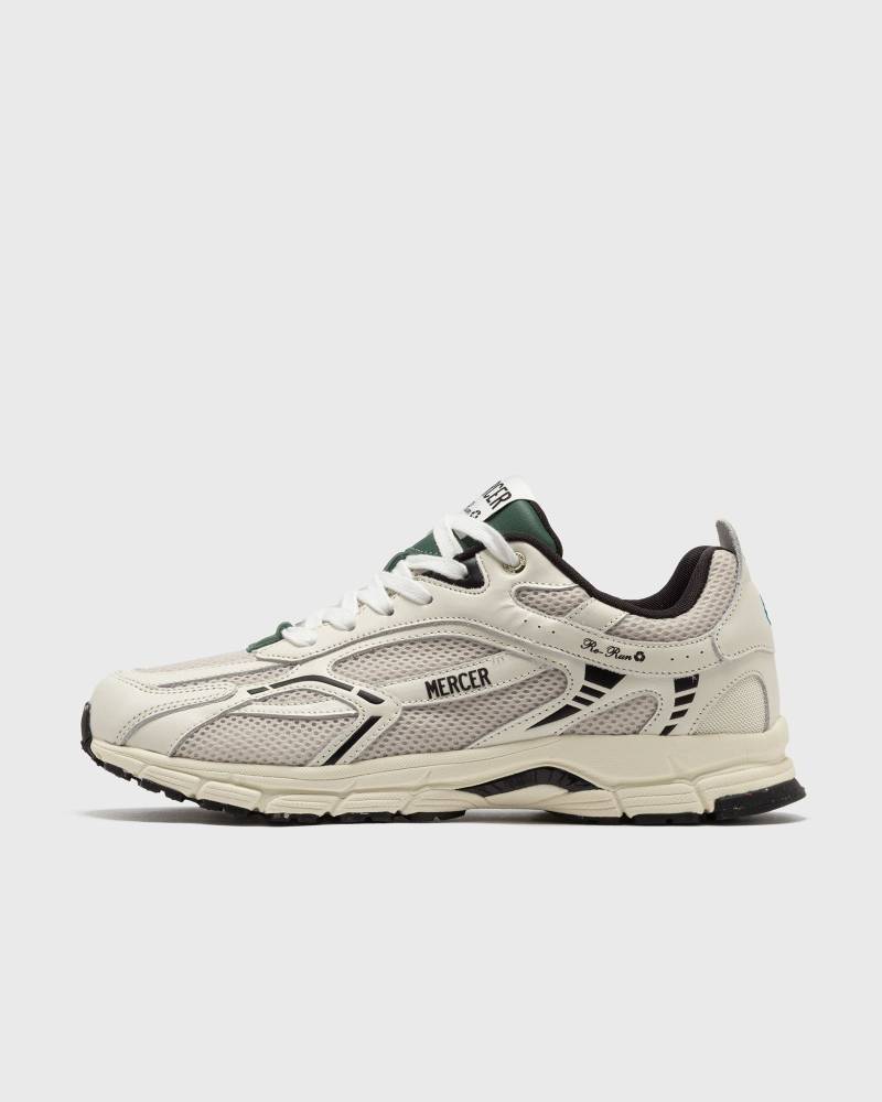 Mercer The Re-Run Nappa men Lowtop green|white in Größe:41 von Mercer