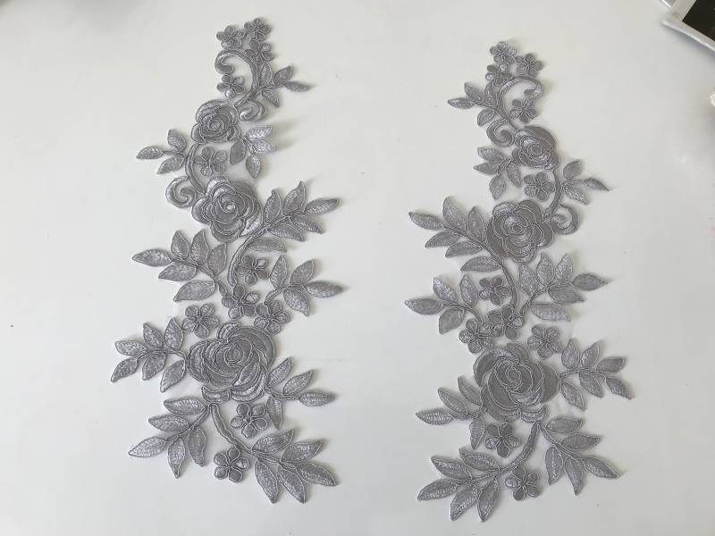 Applikation Zum Einnähen Aus Guipure-Spitze, Spitze Zur Applikation von Mercerievoilage