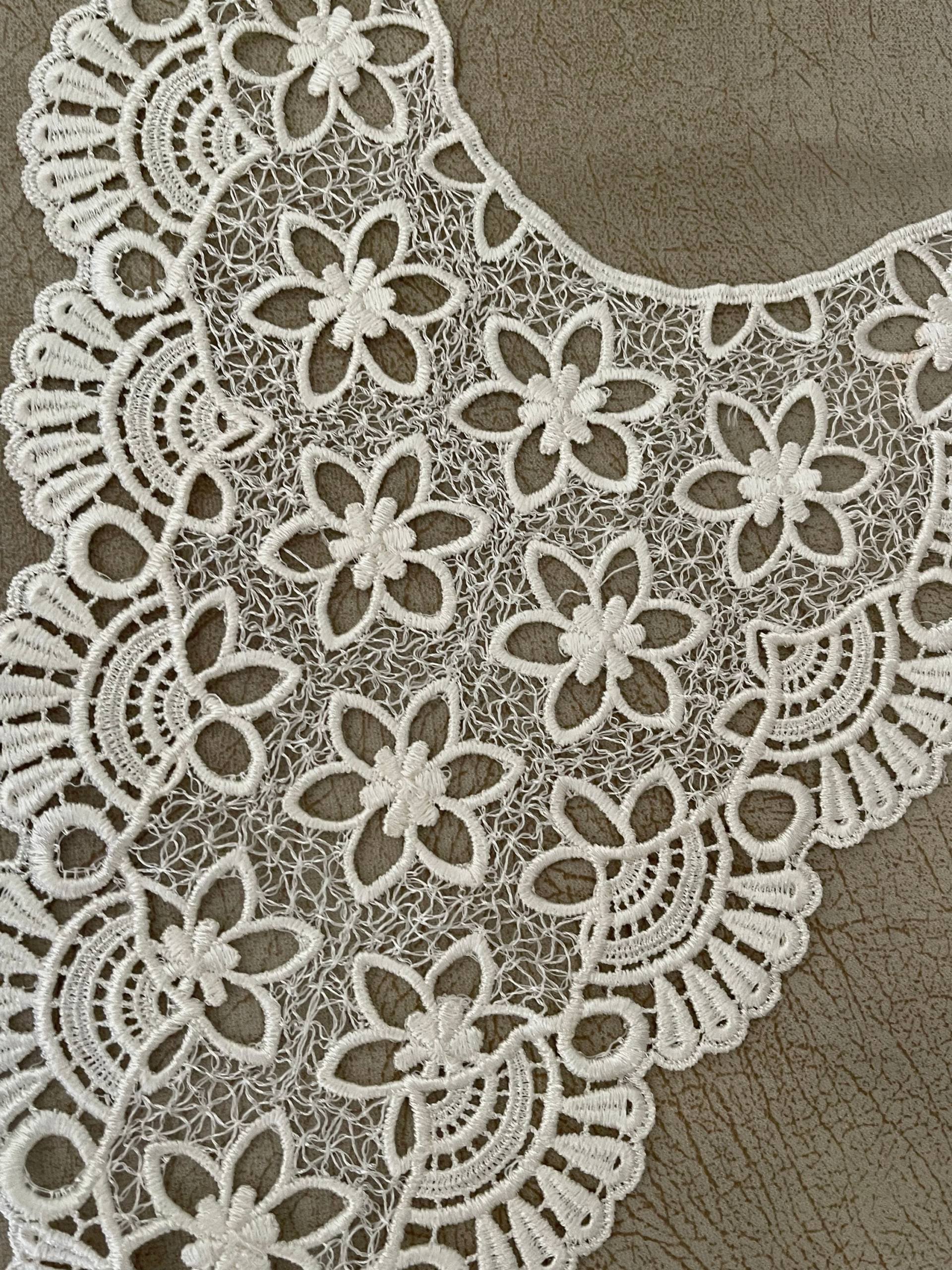 Beige Guipure-Spitzen-Applikation Zum Aufnähen, Ca. 3237 cm von Mercerievoilage