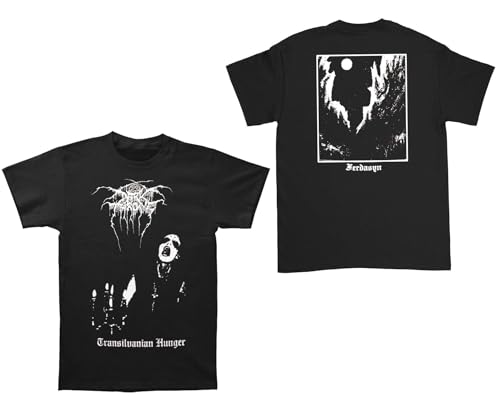 Darkthrone Herren T-Shirt Transilvanian Hunger Schwarz | Lizenziertes Hi Fidelity Merchandise - Schwarz - XX-Large von Merch2rock