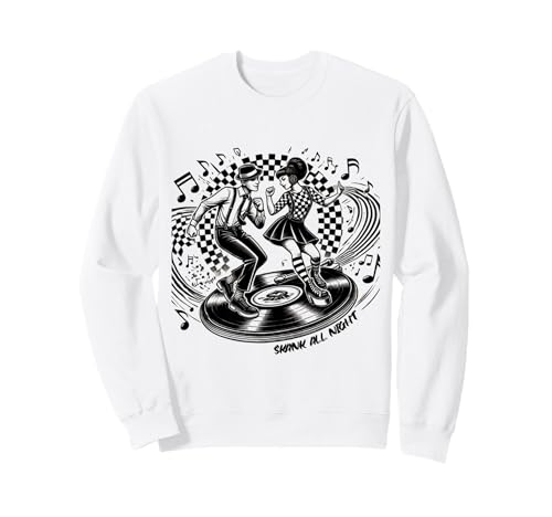 Unhöflicher Junge Unhöfliches Mädchen Skank Die ganze Nacht Sweatshirt von MerchByCraig