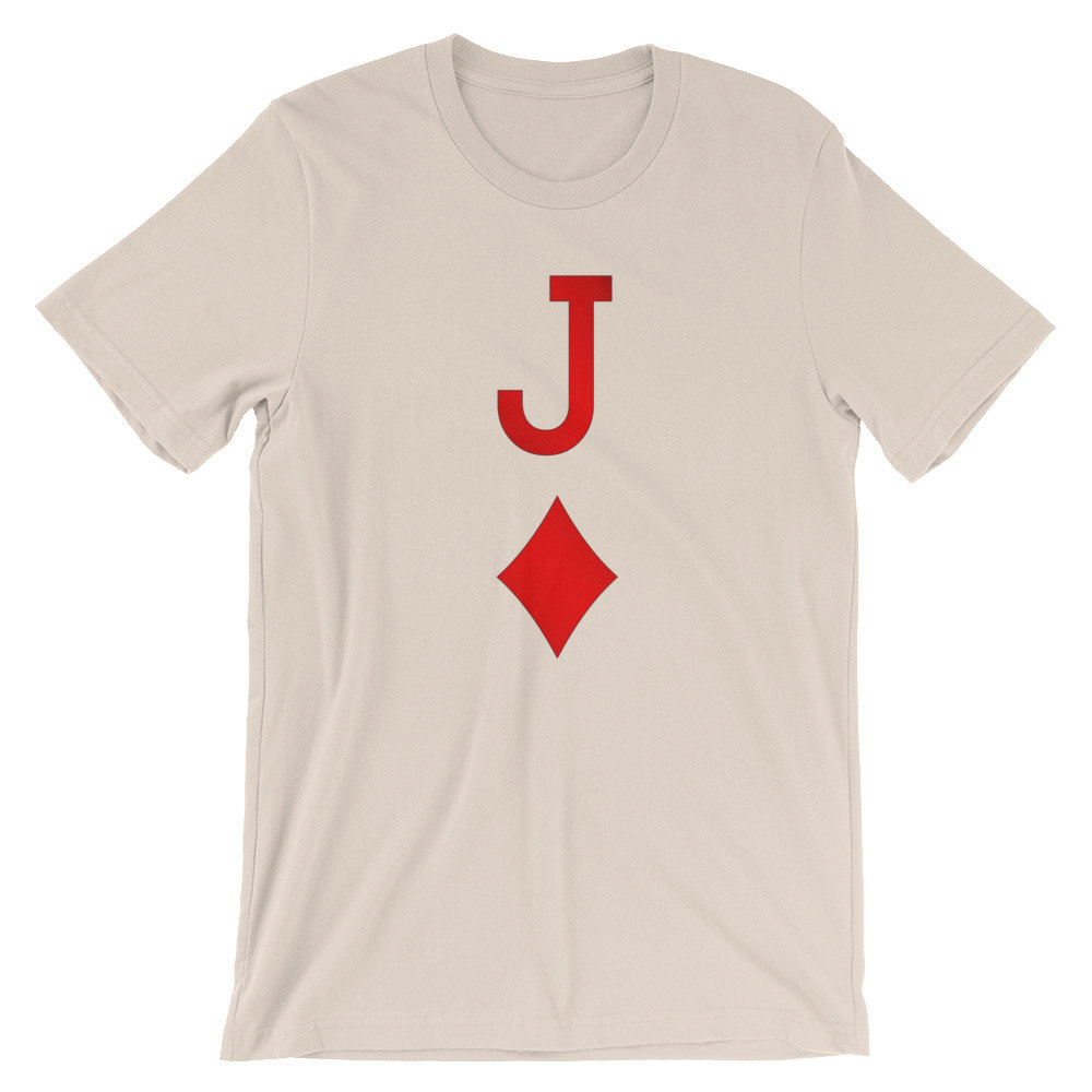 Jack Of Diamonds Spielkarte Halloween Kostüm T-Shirt Jack Of Diamonds Spielkarte Halloween Kostüm T-Shirt von MerchOwl