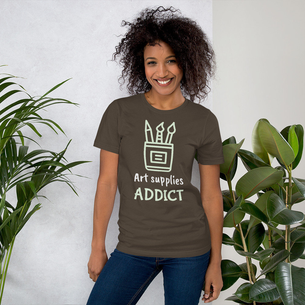 Kunst Liefert Süchtig Künstler T-Shirt - Lustige Shirt Geschenk Für Malerei Zeichnung Kunst Liefert Süchtig Künstler T-Shirt - Lustige Shirt Geschenk Für Malerei Zeichnung von MerchOwl