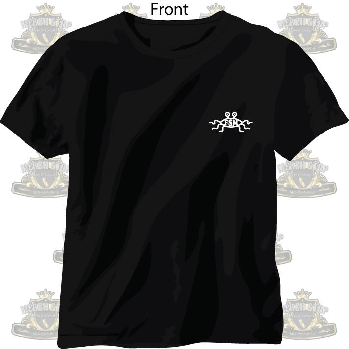 Fliegendes Spaghetti Monster Fsm T-Shirt Fliegendes Spaghetti Monster Fsm T-Shirt von MerchStop