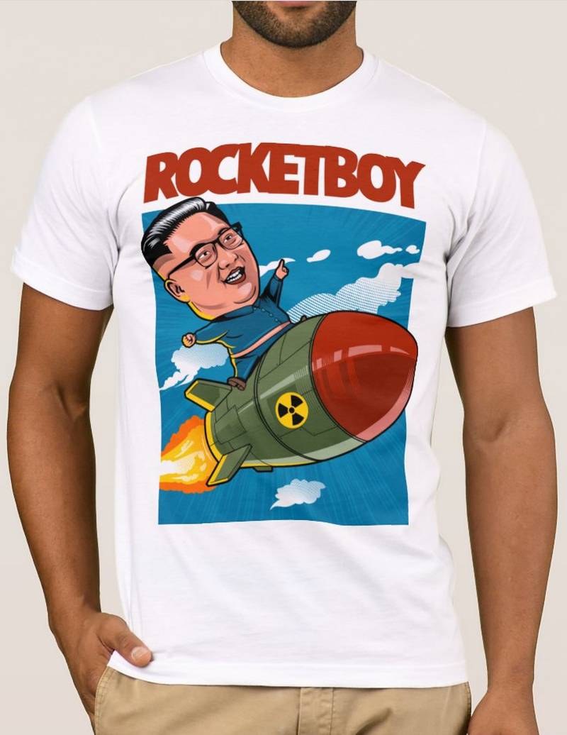 Kim Tshirt Men Jong Un T-Shirt Dictator Thug Gangsta Rocket Boy Funny Parody 5Xl 4Xl 3Xl Xxl Xl L M S von MerchTeeShop