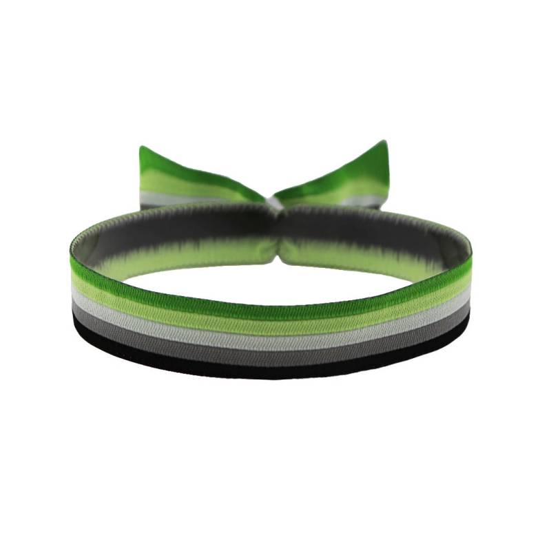 Aromantisch Flagge Armband von Merchbaendchen