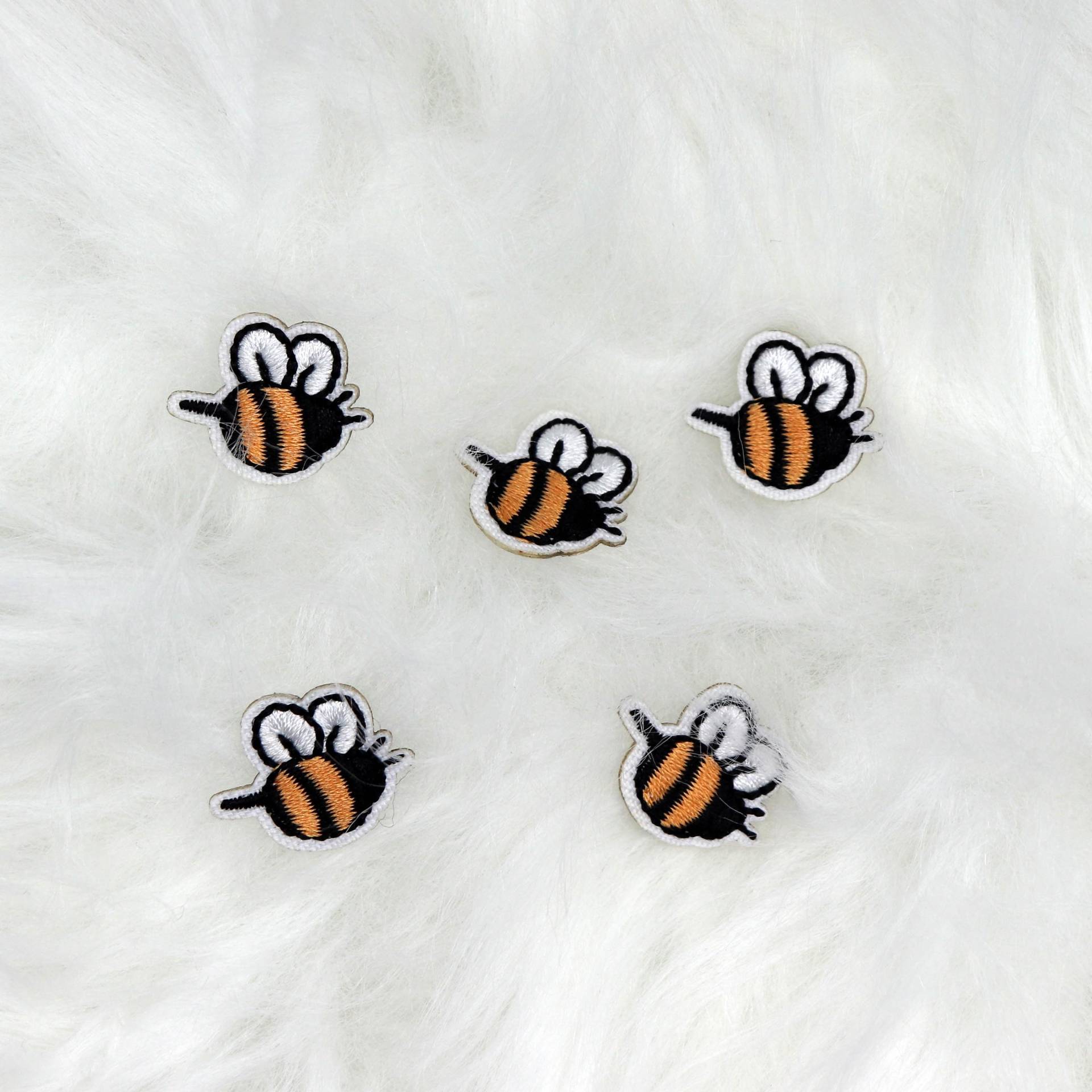 Bees - Patch | 5 Stück von Merchbaendchen