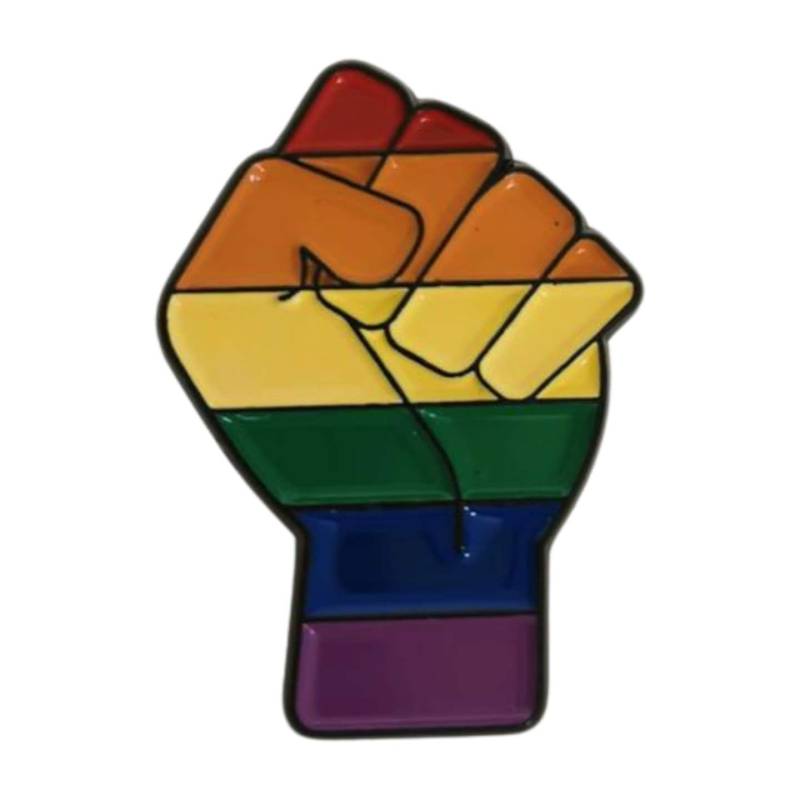 Blm Lgbt - Emaille Pin von Merchbaendchen