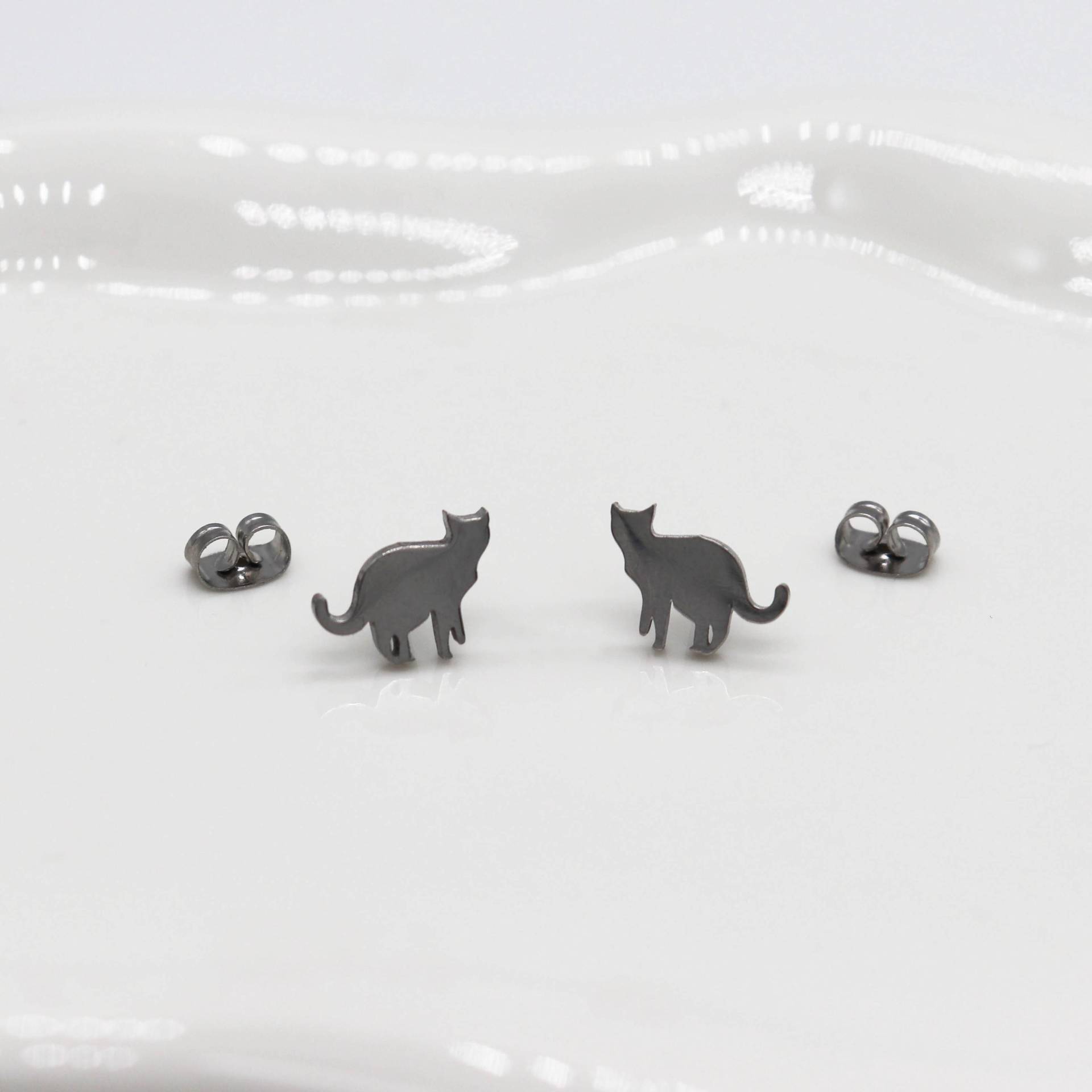 Cats Ohrringe | Silber Cats Ohrringe | Silber von Merchbaendchen