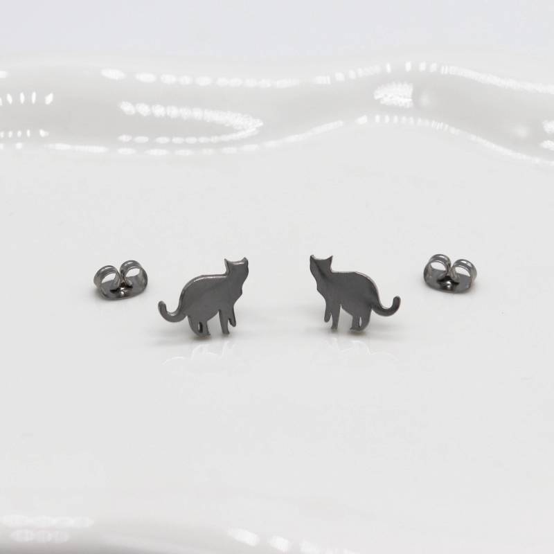 Cats Ohrringe | Silber Cats Ohrringe | Silber von Merchbaendchen