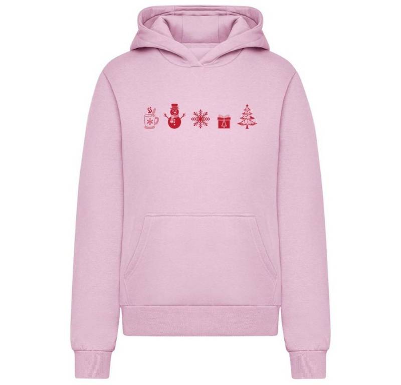 Merchcode Hoodie Christmas Elements Fluffy Hoody von Merchcode