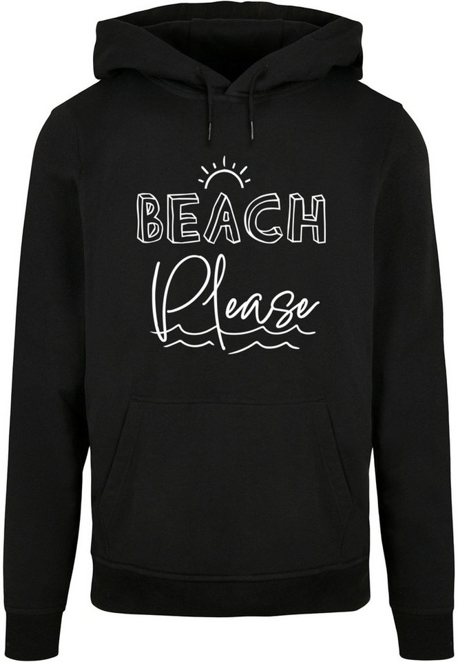 Merchcode Kapuzensweatshirt Merchcode Herren Beach Please Basic Hoody (1-tlg) von Merchcode