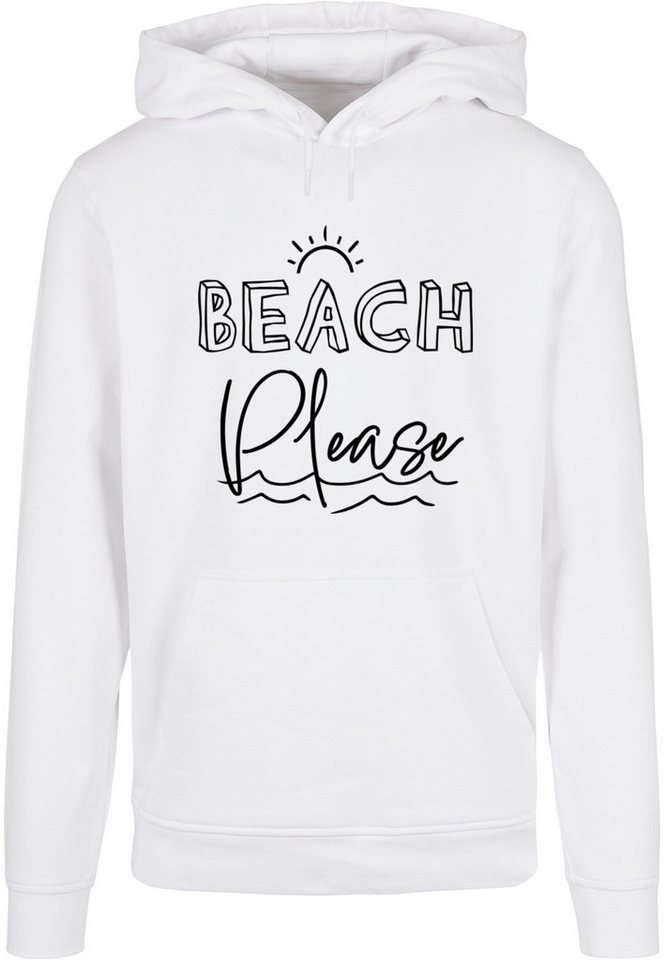 Merchcode Kapuzensweatshirt Merchcode Herren Beach Please Basic Hoody (1-tlg) von Merchcode