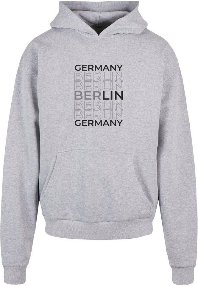 Merchcode Kapuzensweatshirt Merchcode Herren Berlin Ultra Heavy Hoody (1-tlg) von Merchcode