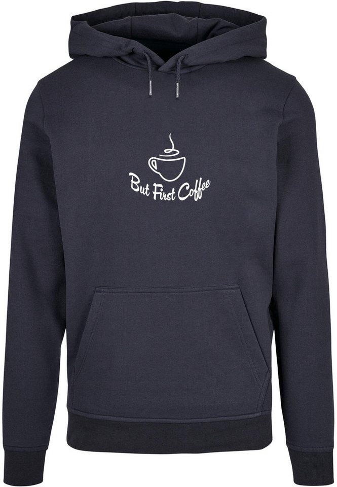 Merchcode Kapuzensweatshirt Merchcode Herren But First Coffee Basic Hoody (1-tlg) von Merchcode