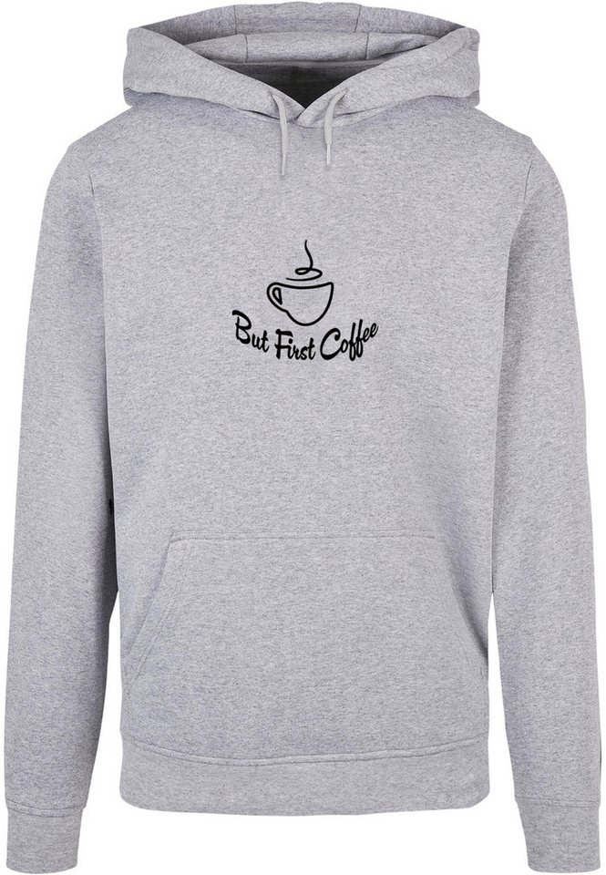 Merchcode Kapuzensweatshirt Merchcode Herren But First Coffee Basic Hoody (1-tlg) von Merchcode