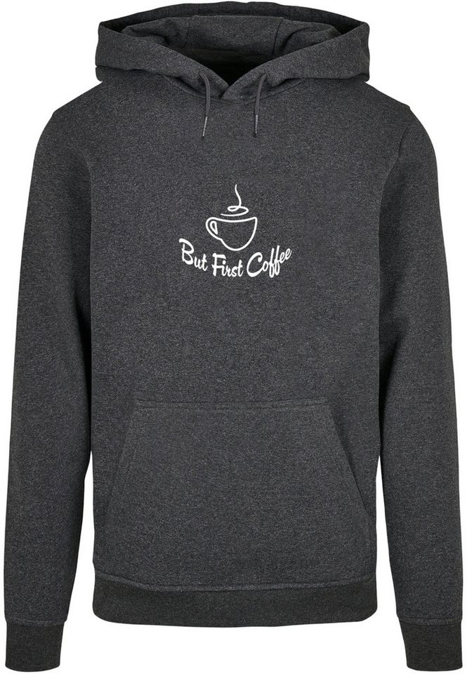 Merchcode Kapuzensweatshirt Merchcode Herren But First Coffee Basic Hoody (1-tlg) von Merchcode