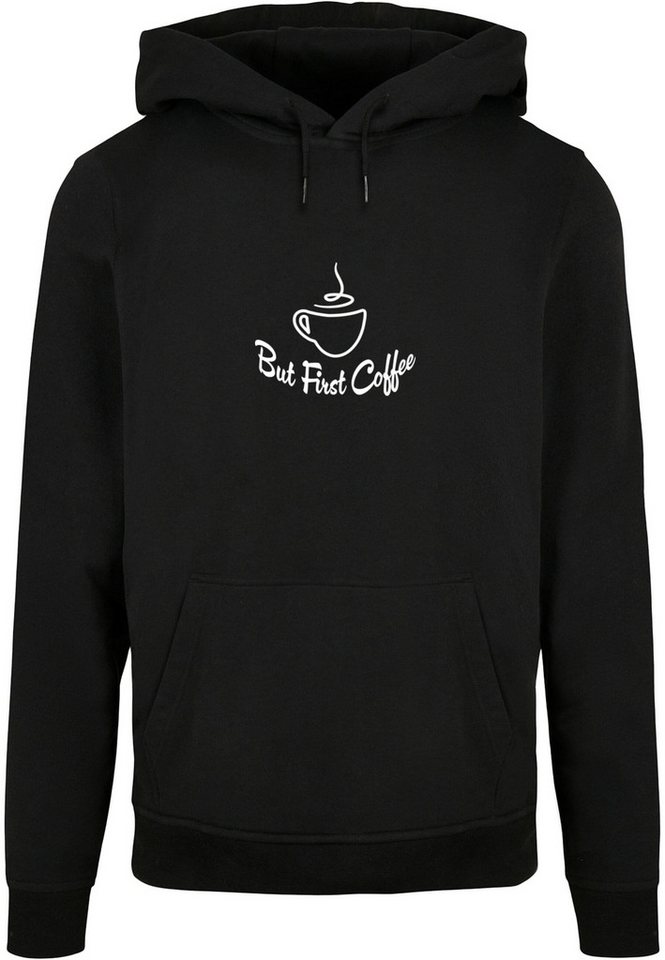 Merchcode Kapuzensweatshirt Merchcode Herren But First Coffee Basic Hoody (1-tlg) von Merchcode