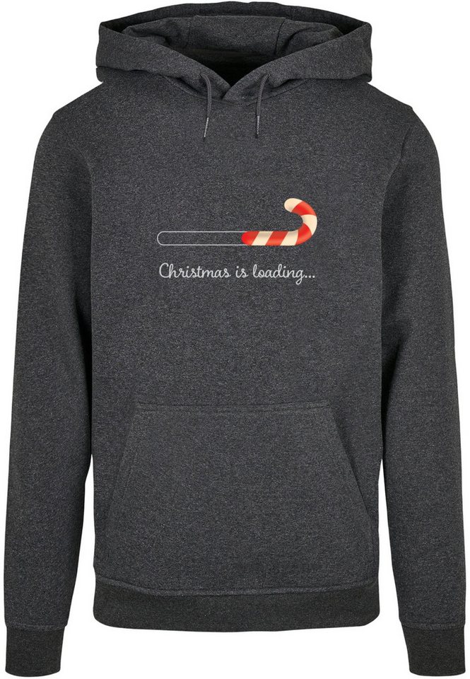 Merchcode Kapuzensweatshirt Merchcode Herren Christmas Loading Basic Hoody (1-tlg) von Merchcode