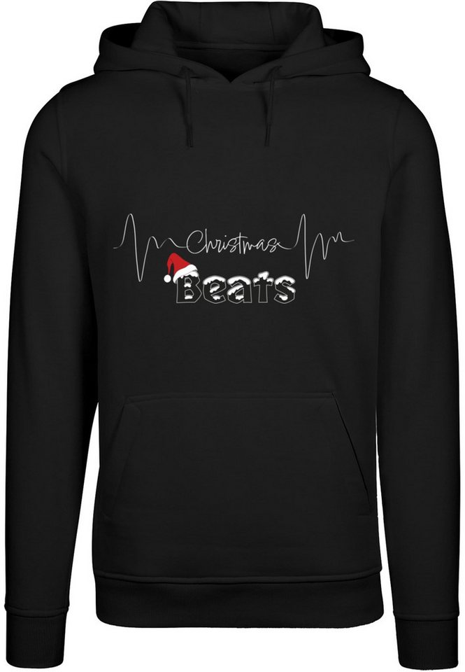 Merchcode Kapuzensweatshirt Merchcode Herren Christmas beats Heavy Hoody (1-tlg) von Merchcode