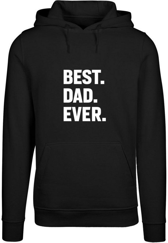 Merchcode Kapuzensweatshirt Merchcode Herren Fathers Day - Best Dad Ever Hoody (1-tlg) von Merchcode