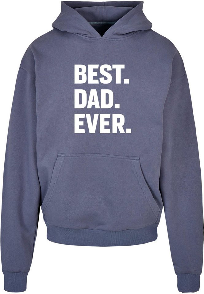 Merchcode Kapuzensweatshirt Merchcode Herren Fathers Day - Best Dad Ever Ultra Heavy Hoody (1-tlg) von Merchcode